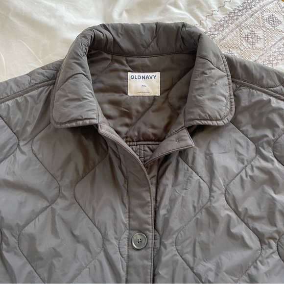 Old Navy Oversized Quilted Utility Jacket, Size XXL - Picture 5 of 11